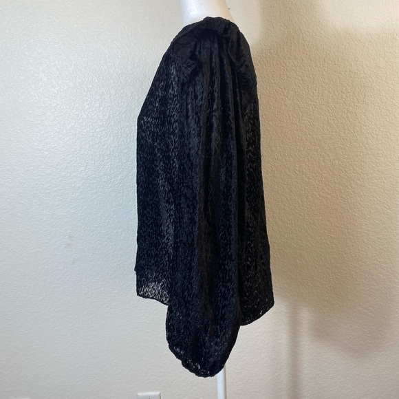 Tanya Taylor Lucy Devore Pullover Top sz M - Picture 6 of 10